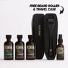 Accelerator Beard Oil 3 Pack - Island Rum+ Morning Woodsy + SandalWoody Derm Dude