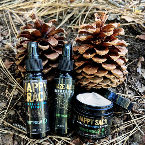 Morning Woodsy Sack & Crack Pack Derm Dude