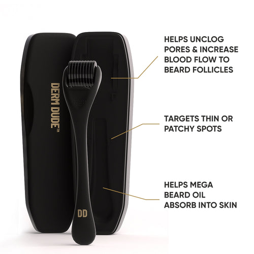 Power Beard Growth Roller Derm Dude