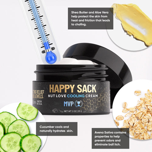 Happy Sack Nut Love Cooling Ball Cream Derm Dude