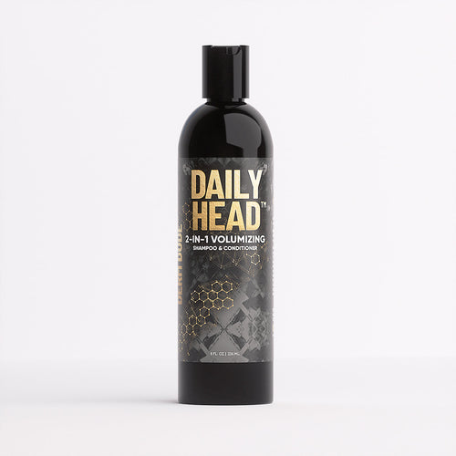 Derm Dude 2-in-1 Volumizing Shampoo and Conditioner for shower