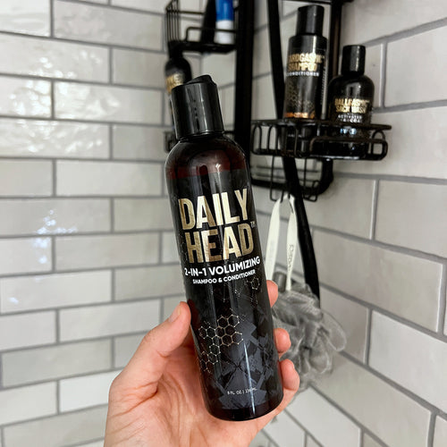 Derm Dude 2-in-1 Volumizing Shampoo and Conditioner easy to use