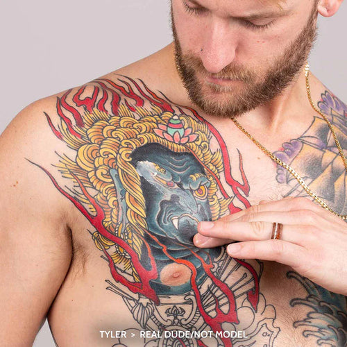 Tattoo Balm Chest Tattoo