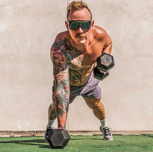 Tattoo Balm during exercise